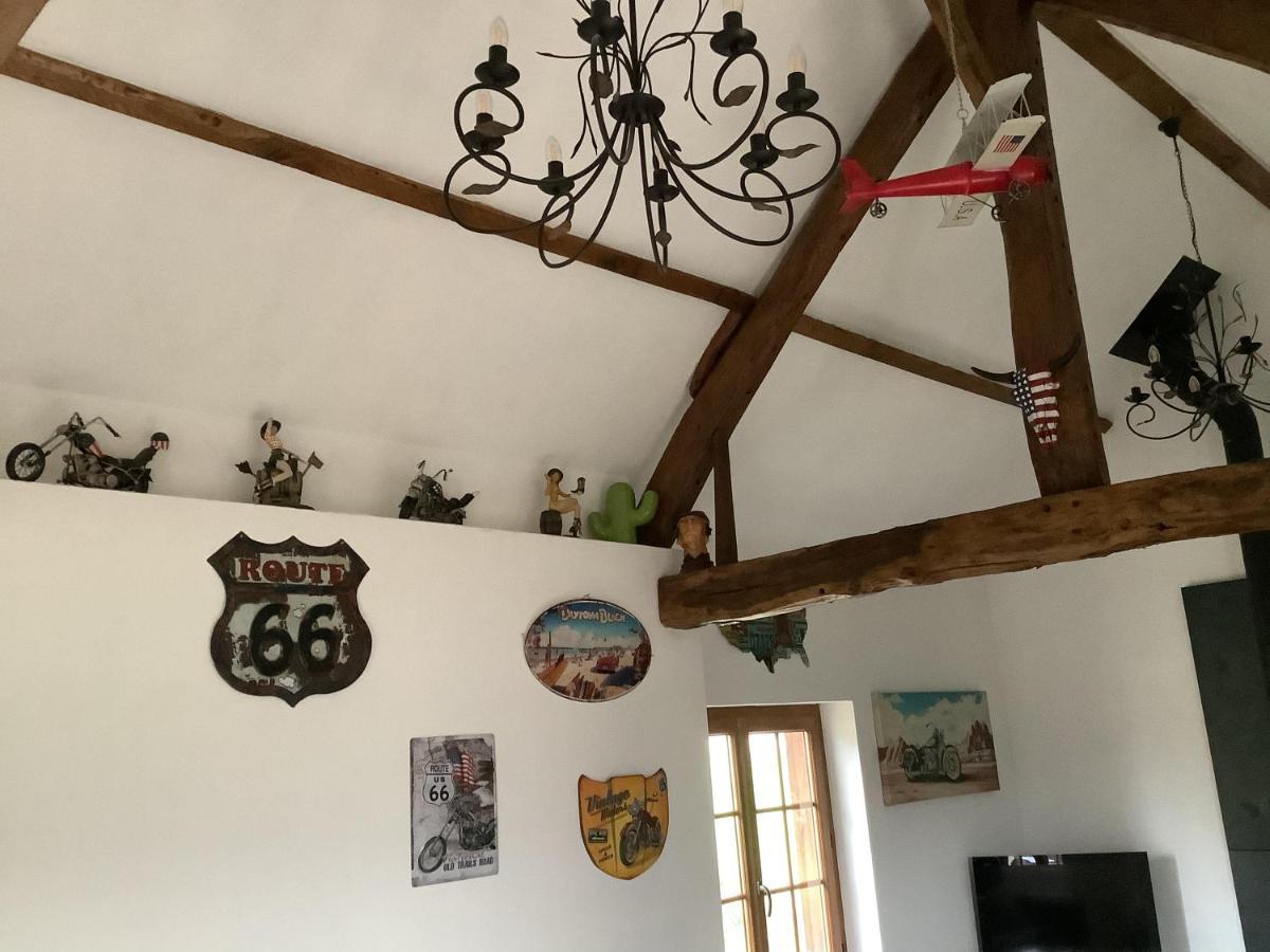 Gite A La Campagne Saint-Leger-du-Gennetey エクステリア 写真